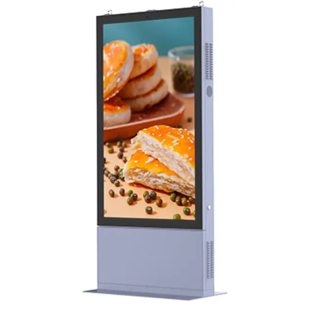 Outdoor Floor Stand Digital Signage With Local Dimming