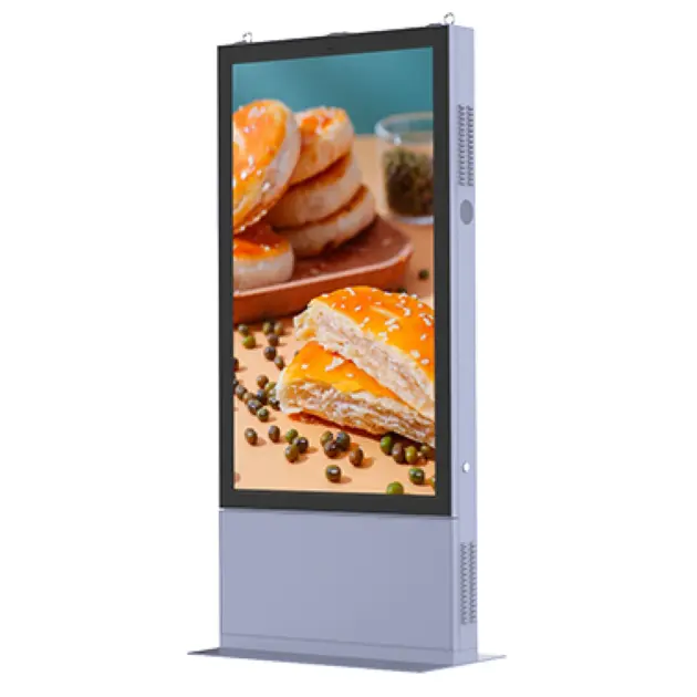 Outdoor Floor Stand Digital Signage With Local Dimming